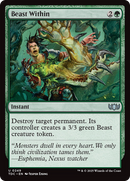 Beast Within (TDC-249) [Commander: Tarkir: Dragonstorm]