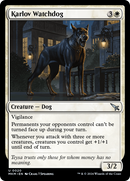 Karlov Watchdog (MKM-020) [Murders at Karlov Manor]