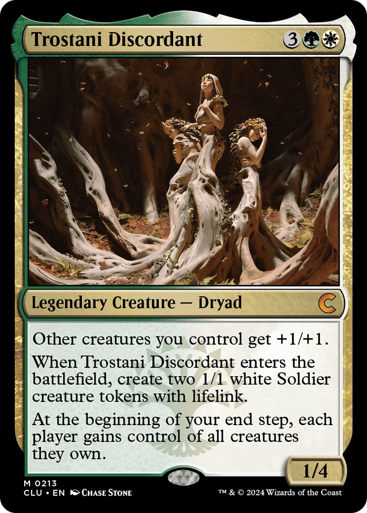 Trostani Discordant (CLU-213) [Ravnica: Clue Edition]