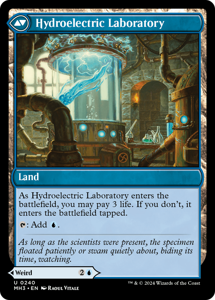 Hydroelectric Specimen // Hydroelectric Laboratory (MH3-240) [Modern Horizons 3] Foil