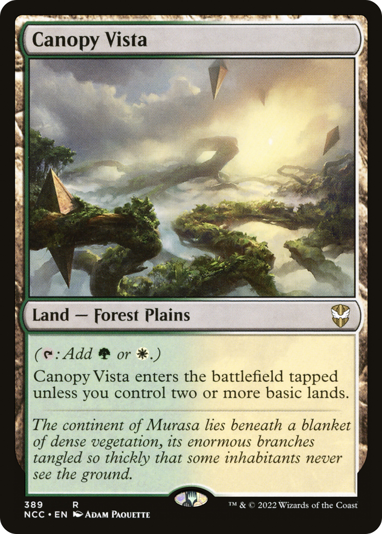 Canopy Vista (NCC-389) [New Capenna Commander]