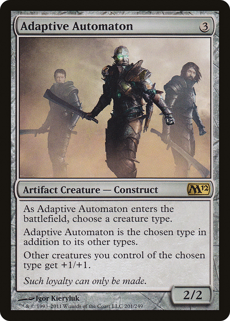 Adaptive Automaton (M12-201) [Magic 2012]
