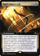 Spirit-Sister's Call (Extended Art) (NEO-495) [Kamigawa: Neon Dynasty]