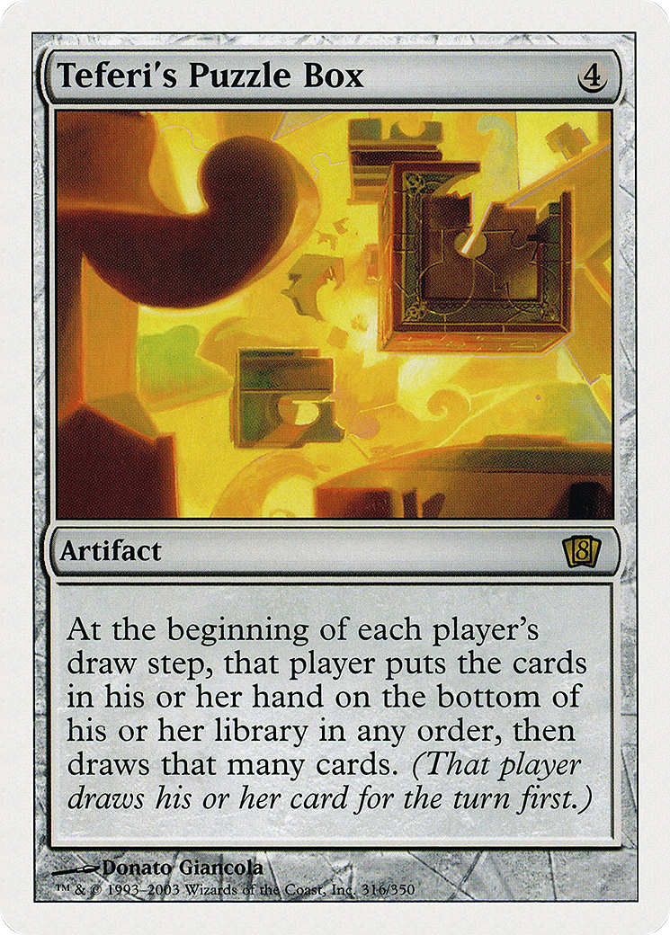 Teferi's Puzzle Box (8ED-316) [Eighth Edition] Foil