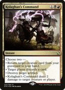 Kolaghan's Command (PRE-224S) [Dragons of Tarkir Promos] Foil