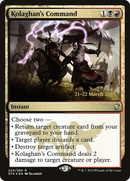 Kolaghan's Command (PRE-224S) [Dragons of Tarkir Promos] Foil