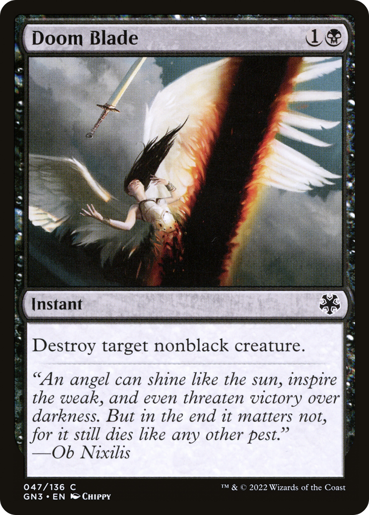 Doom Blade (GN3-047) [Game Night: Free-for-All]