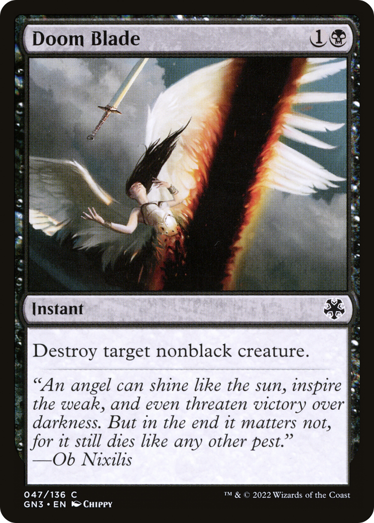 Doom Blade (GN3-047) [Game Night: Free-for-All]