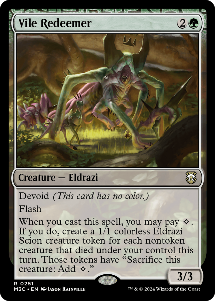 Vile Redeemer (M3C-251) [Modern Horizons 3 Commander]: (devoid)