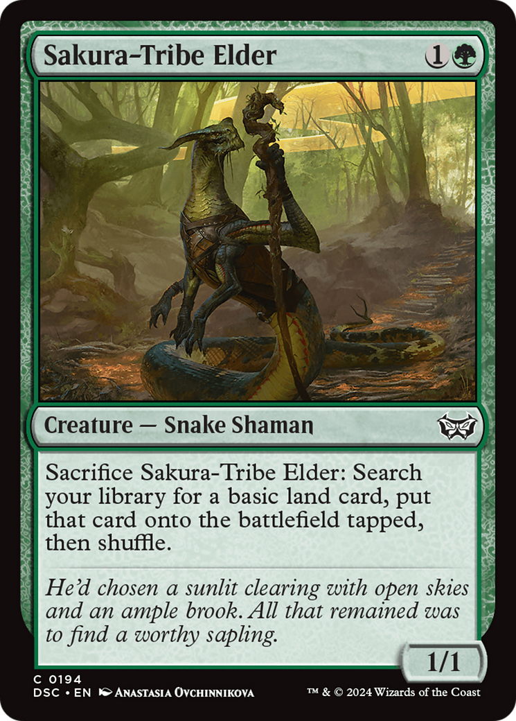 Sakura-Tribe Elder (DSC-194) [Duskmourn: House of Horror Commander]