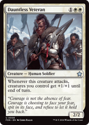 Dauntless Veteran (FDN-008) [Foundations] Foil