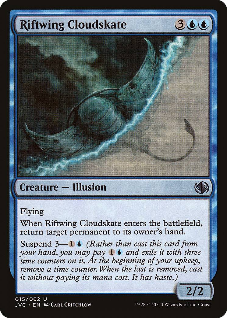 Riftwing Cloudskate (DD3-015) [Duel Decks Anthology: Jace vs. Chandra]
