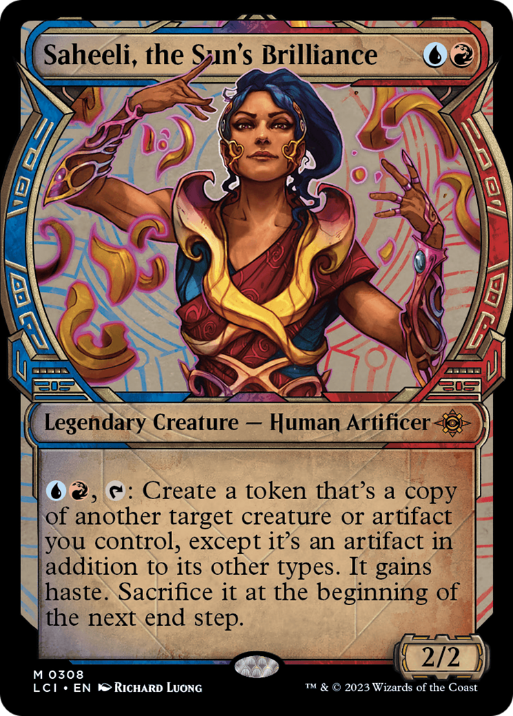 Saheeli, the Sun's Brilliance (LCI-308) [The Lost Caverns of Ixalan]: (Showcase)