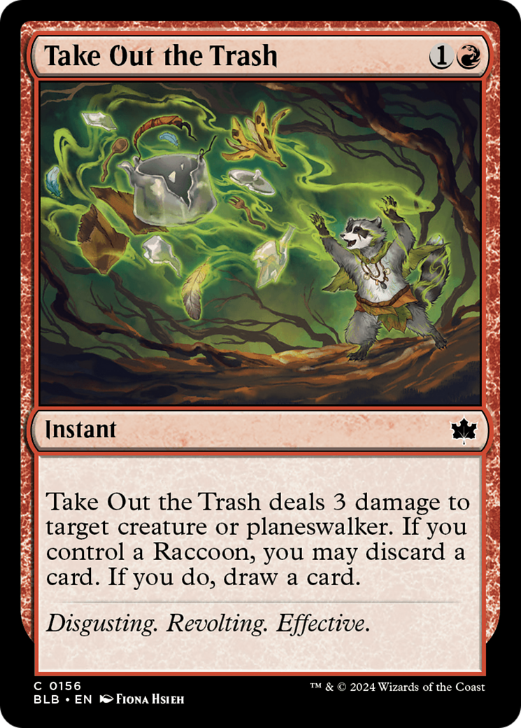 Take Out the Trash (BLB-156) [Bloomburrow] Foil
