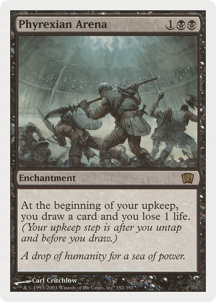 Phyrexian Arena (8ED-152) [Eighth Edition] Foil
