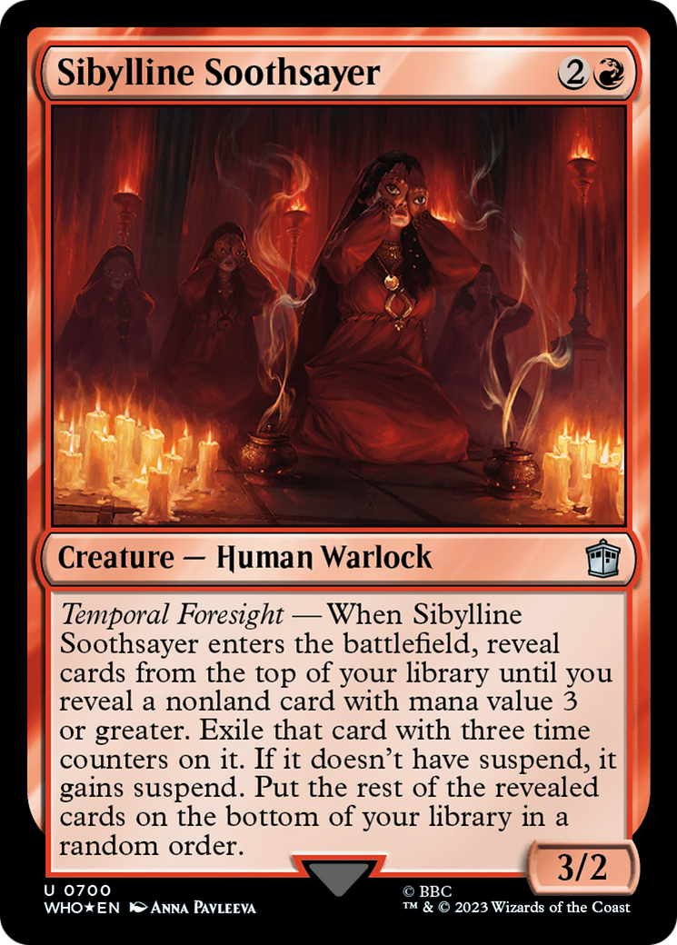Sibylline Soothsayer (WHO-700) [Doctor Who] Foil