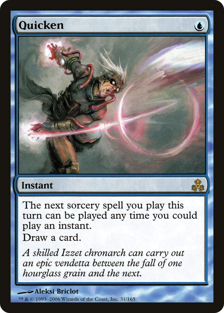 Quicken (GPT-031) [Guildpact] Foil