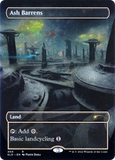 Ash Barrens (Borderless) (Galaxy Foil) (SLD-469) (Borderless) [Secret Lair Drop] Foil