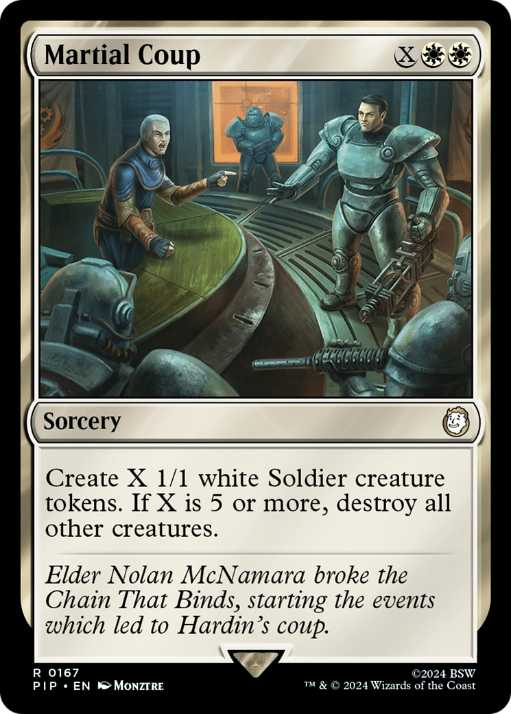 Martial Coup (PIP-167) [Fallout] Foil