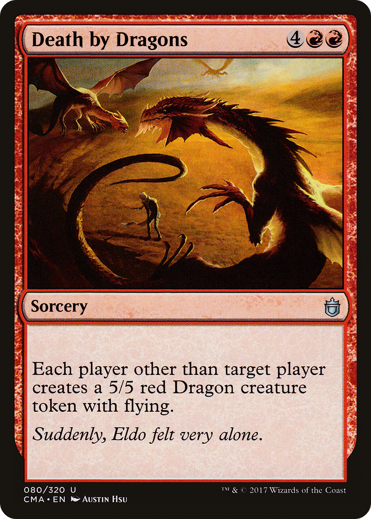 Death by Dragons (CMA-080) [Commander Anthology]