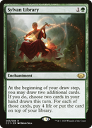 Sylvan Library (CC1-005) [Commander Collection: Green] Foil