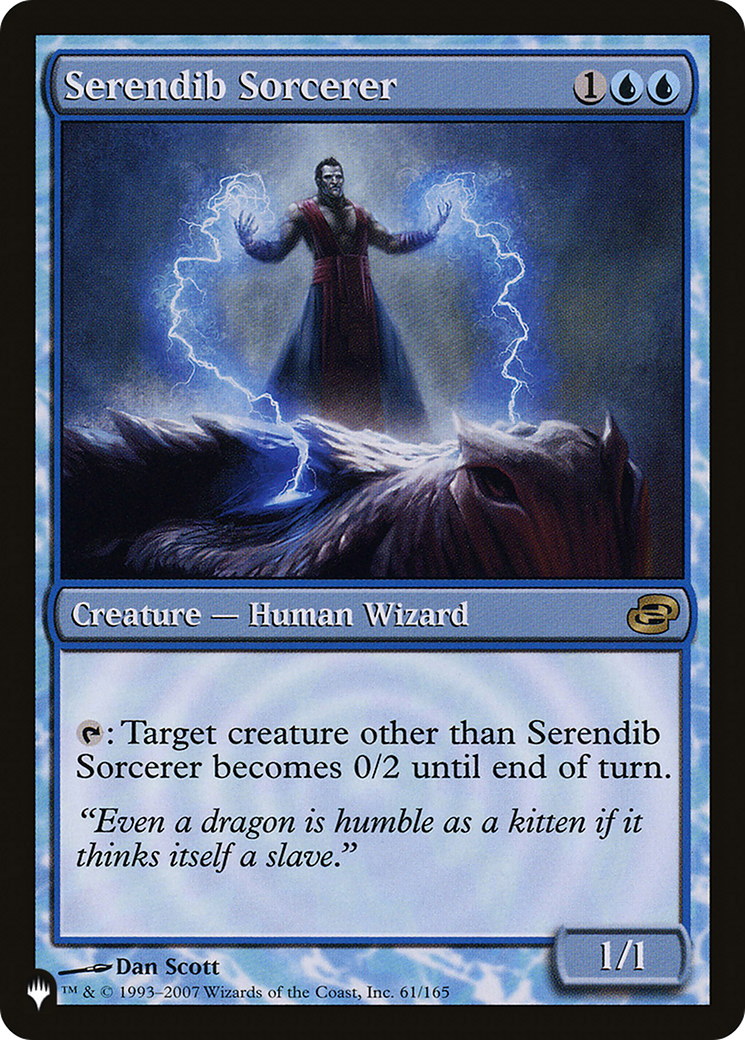 Serendib Sorcerer (LIST-PLC-61) (Colorshifted) [The List]