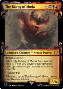 The Balrog of Moria (Showcase Scrolls) (LTC-449) [Tales of Middle-earth Commander]