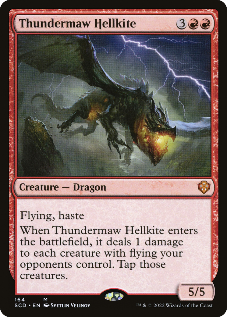 Thundermaw Hellkite (SCD-164) [Starter Commander Decks]