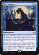 Wiretapping (PPSNC-65P) [Streets of New Capenna Promos] Foil