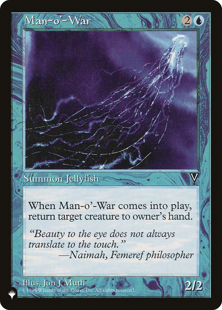 Man-o'-War (LIST-VIS-37) [The List]