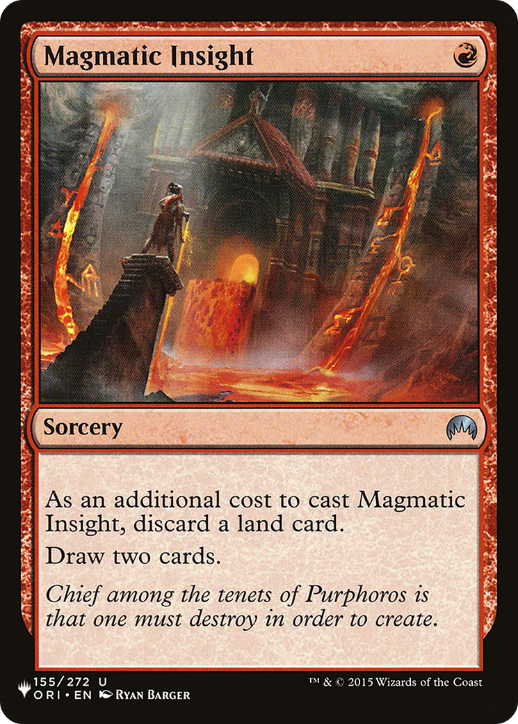 Magmatic Insight (LIST-ORI-155) [The List]