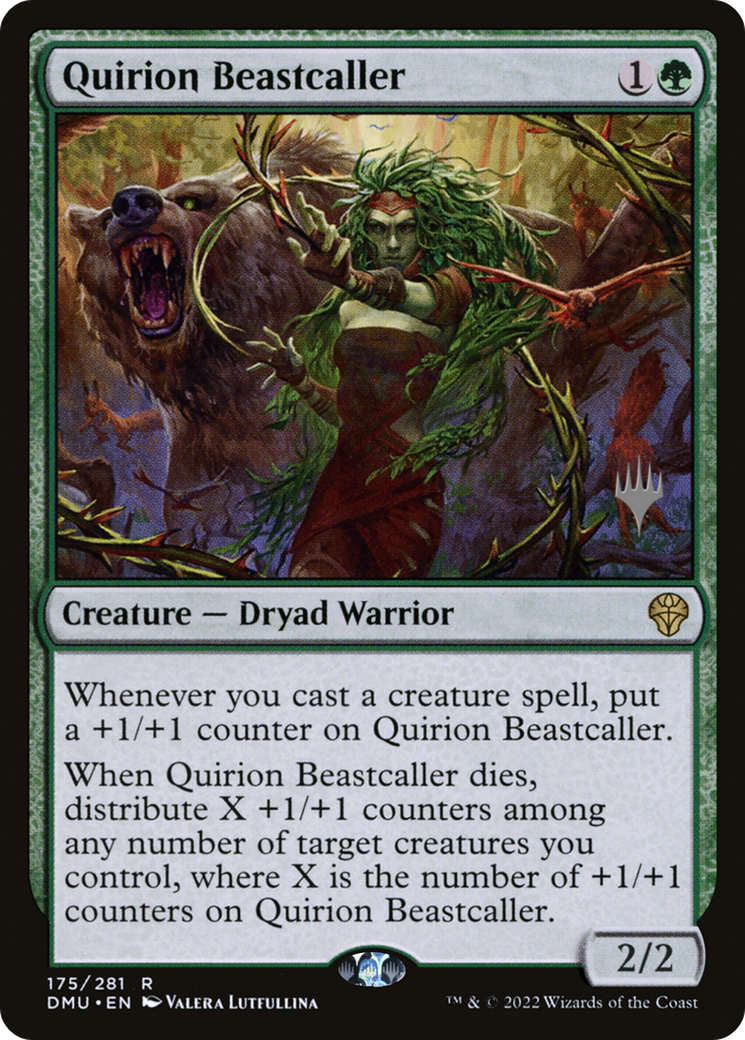 Quirion Beastcaller (PPDMU-175) [Promo Pack: Dominaria United Promos]