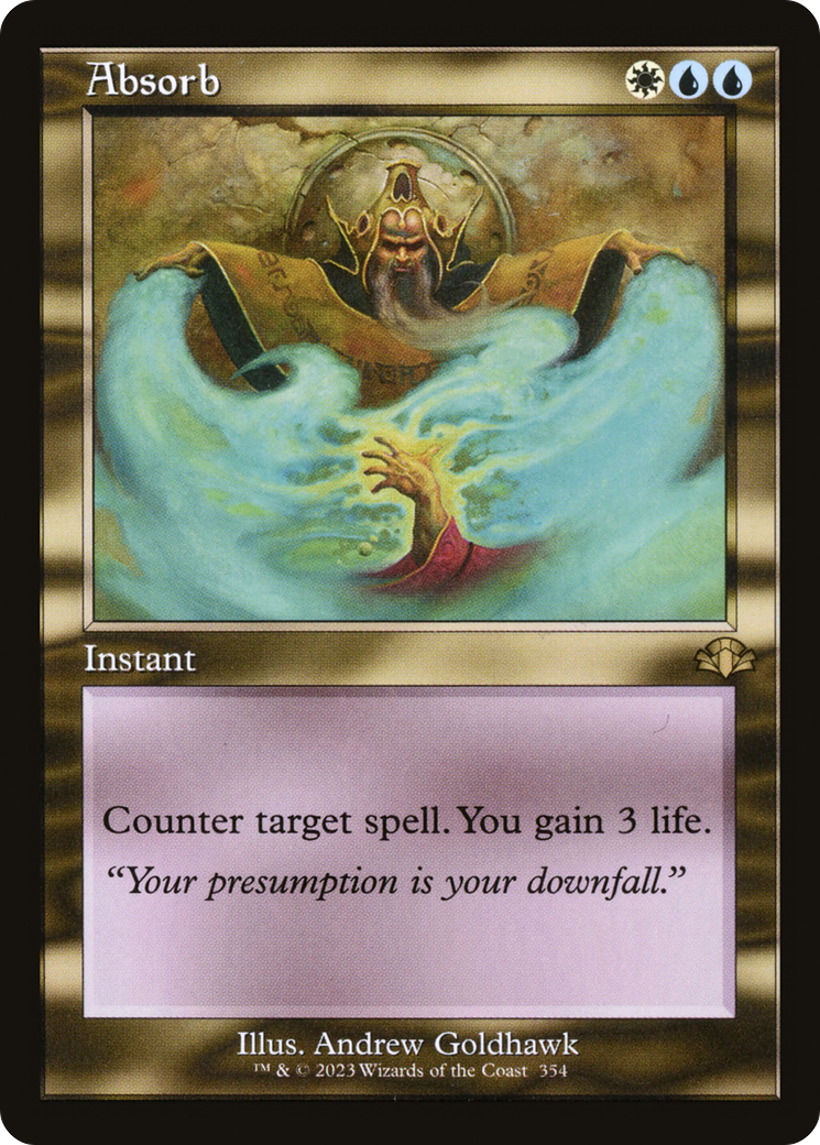 Absorb (DMR-354) [Dominaria Remastered] Foil