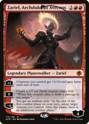 Zariel, Archduke of Avernus (PPAFR-172P) [Promo Pack: Adventures in the Forgotten Realms Promos]