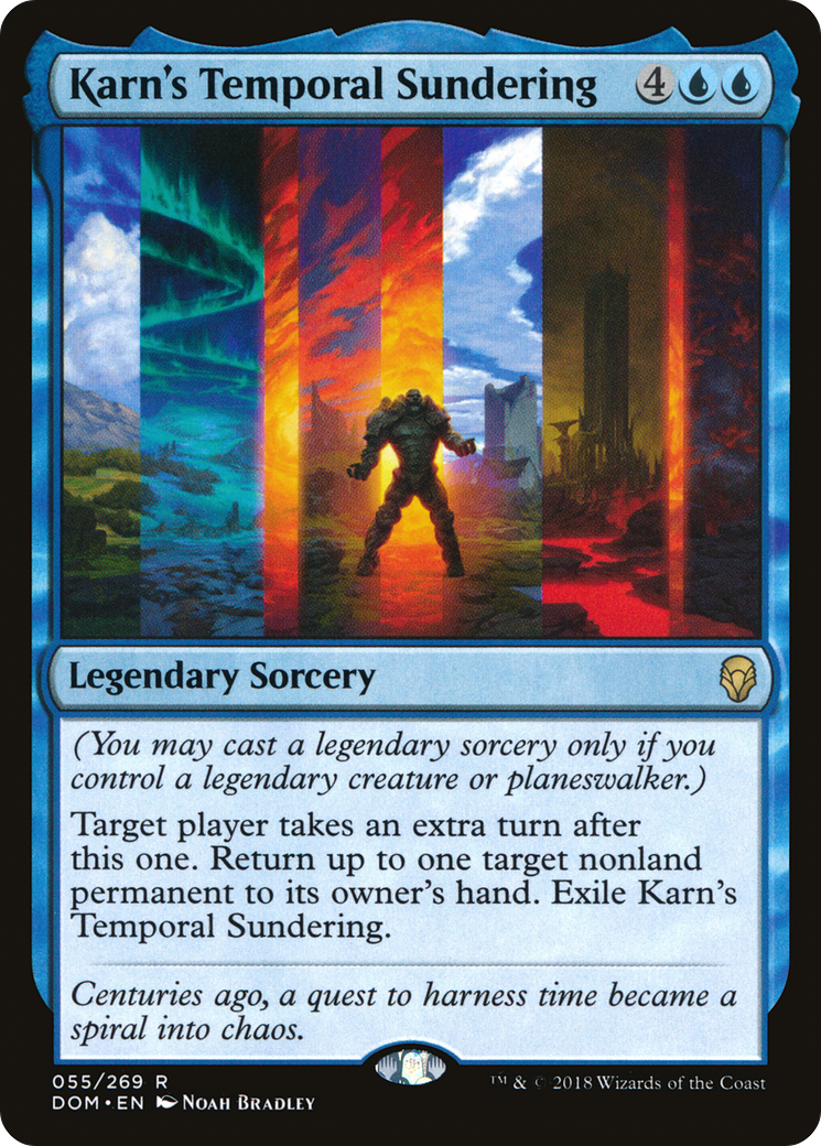 Karn's Temporal Sundering (DOM-055) [Dominaria]