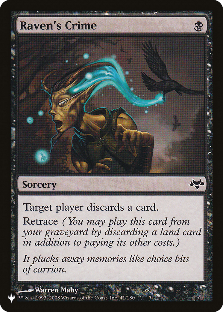 Raven's Crime (LIST-EVE-41) [The List]
