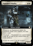 Puresteel Paladin (Extended Art) (Surge Foil) (PIP-984) [Fallout] Foil