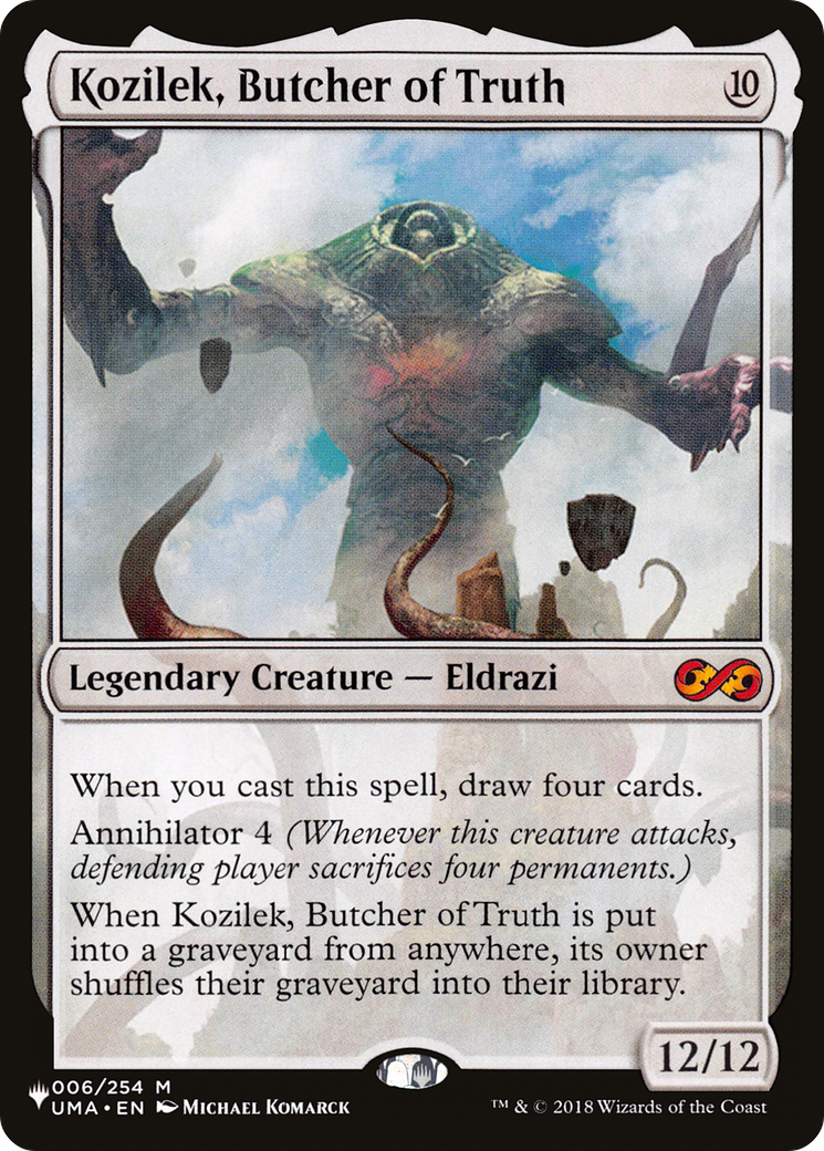 Kozilek, Butcher of Truth (LIST-UMA-6) [The List]