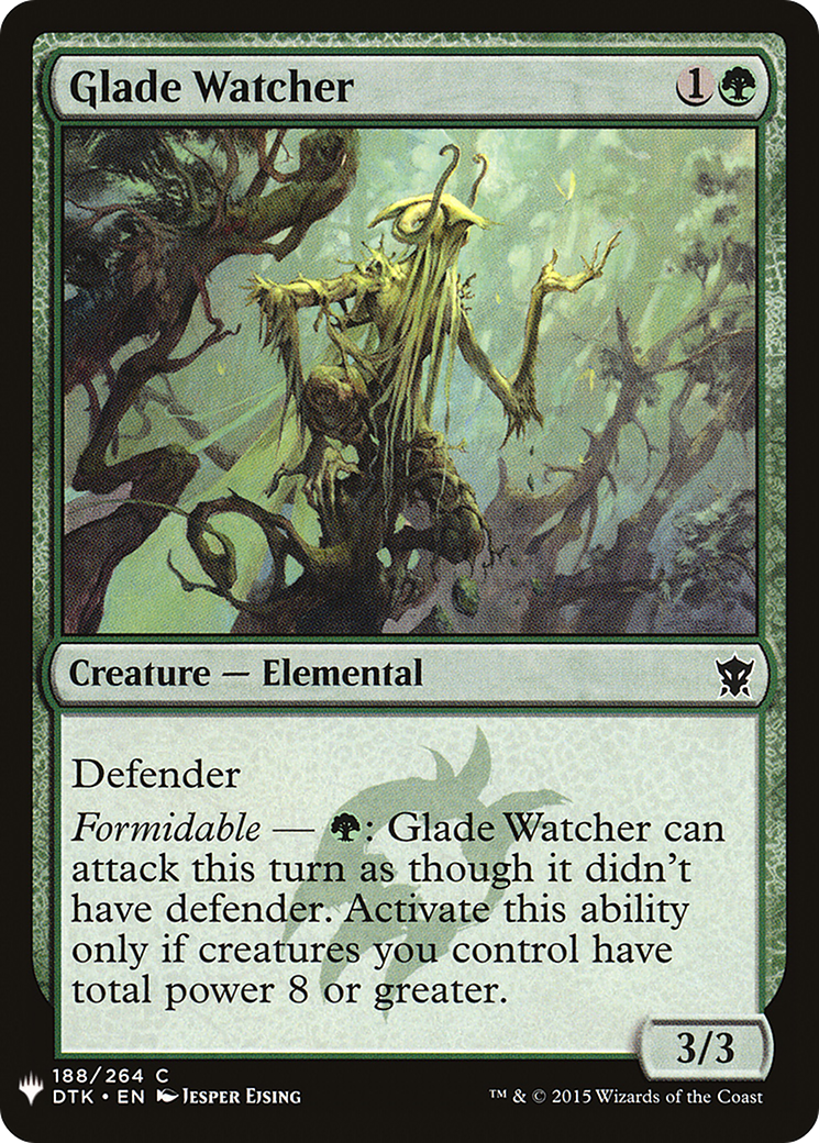 Glade Watcher (LIST-DTK-188) [The List]