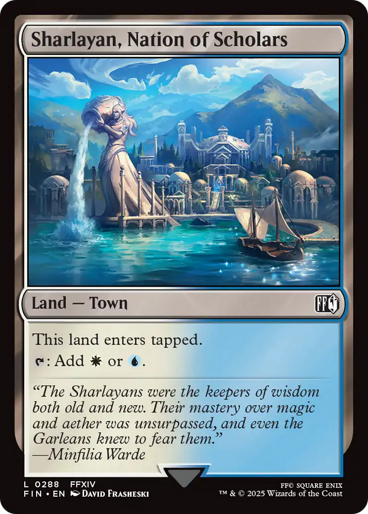 Sharlayan, Nation of Scholars (FIN-288) [FINAL FANTASY] Foil