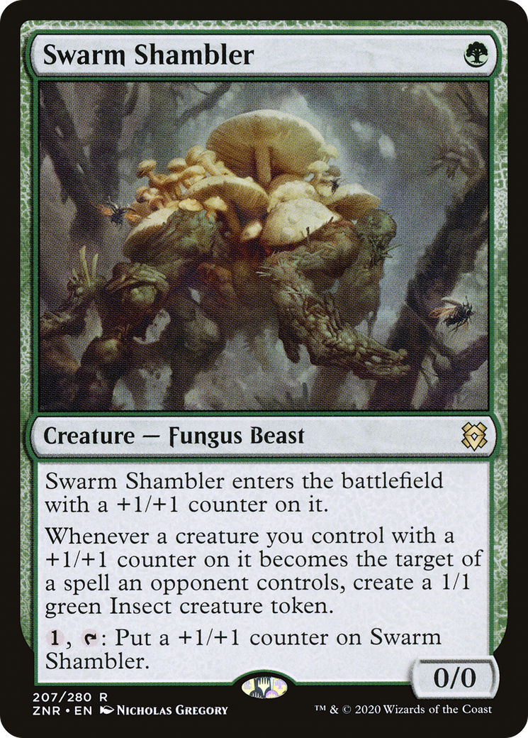Swarm Shambler (ZNR-207) [Zendikar Rising]
