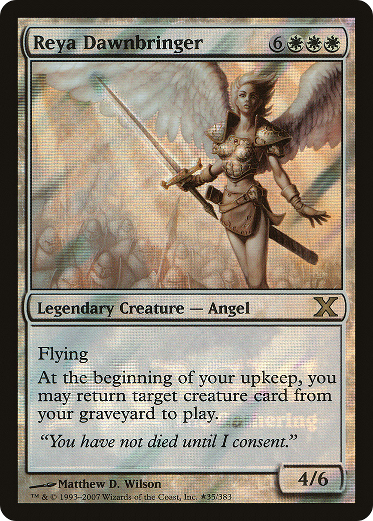 Reya Dawnbringer (GAME-035) [Tenth Edition Promos] Foil