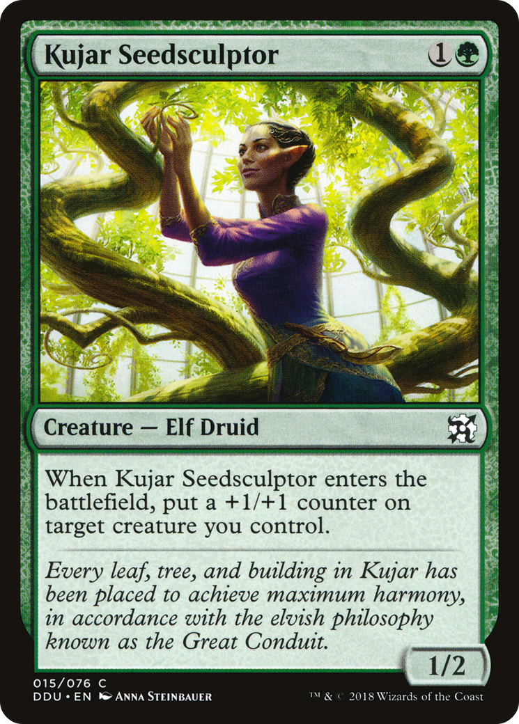 Kujar Seedsculptor (DDU-015) [Duel Decks: Elves vs. Inventors]