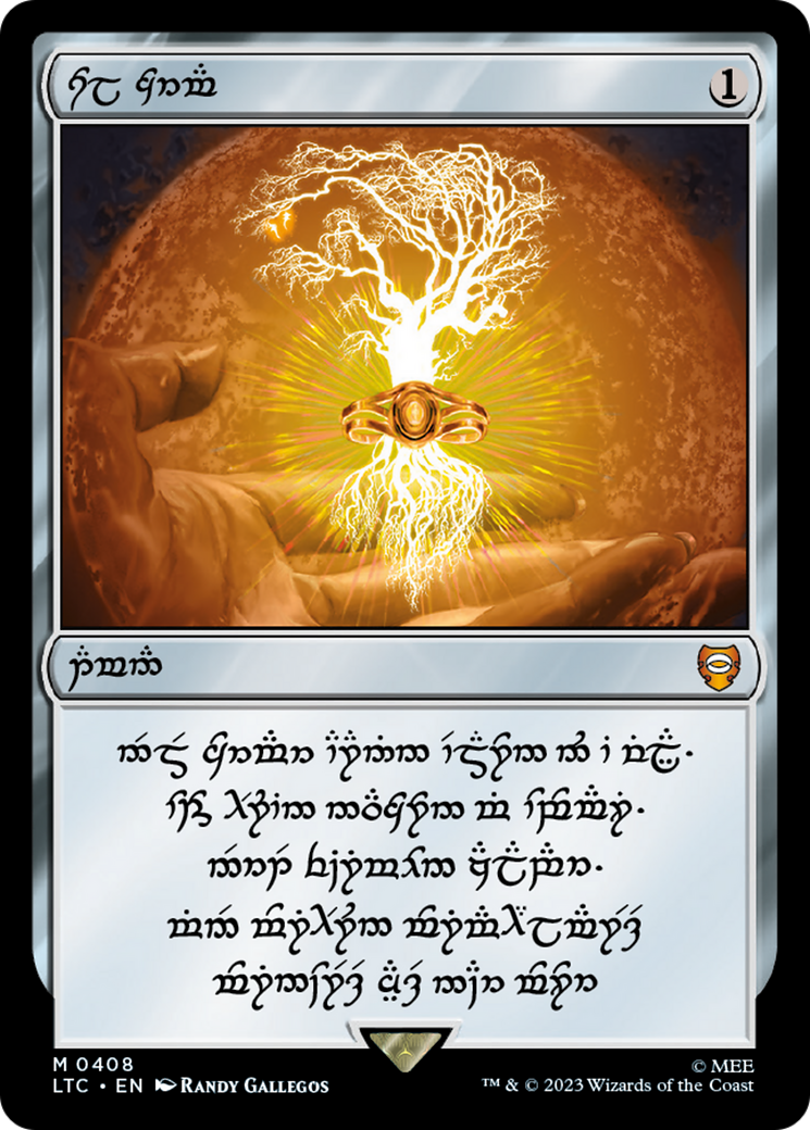 Sol Ring - Elven (0408) (LTC-408) [Tales of Middle-earth Commander]