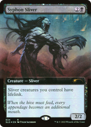 Syphon Sliver (SLD-634) [Secret Lair Drop]: (Extended Art) Foil