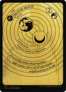 Blood Moon (Foil Etched) (Gold) (SLD-366) [Secret Lair Drop] Foil