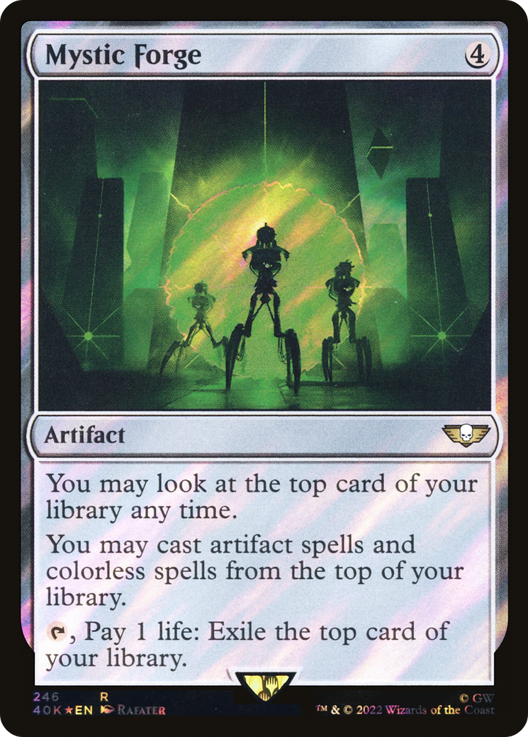 Mystic Forge (Surge Foil) (40K-246) [Warhammer 40,000 Commander] Foil
