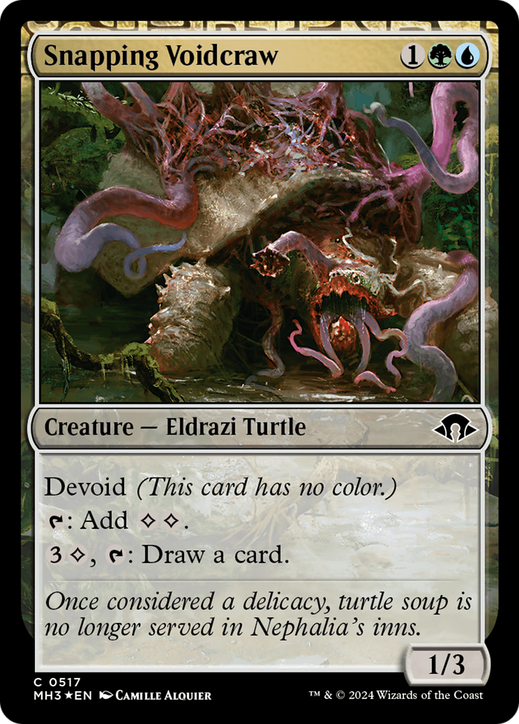 Snapping Voidcraw (MH3-517) [Modern Horizons 3]: (devoid) Foil