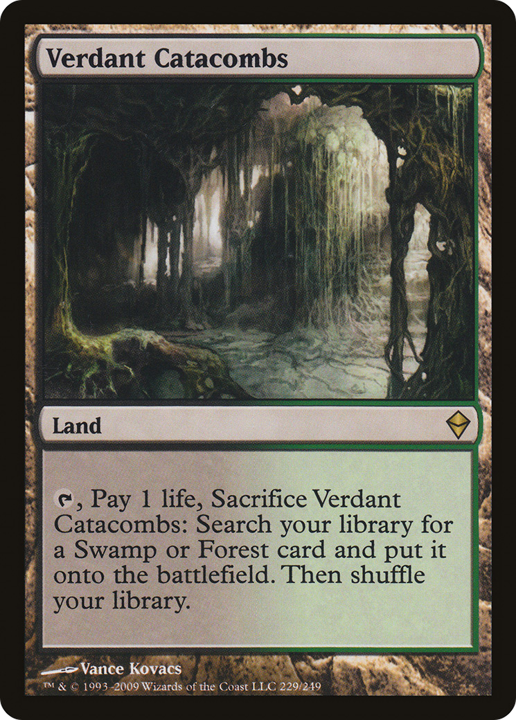 Verdant Catacombs (ZEN-229) [Zendikar] Foil