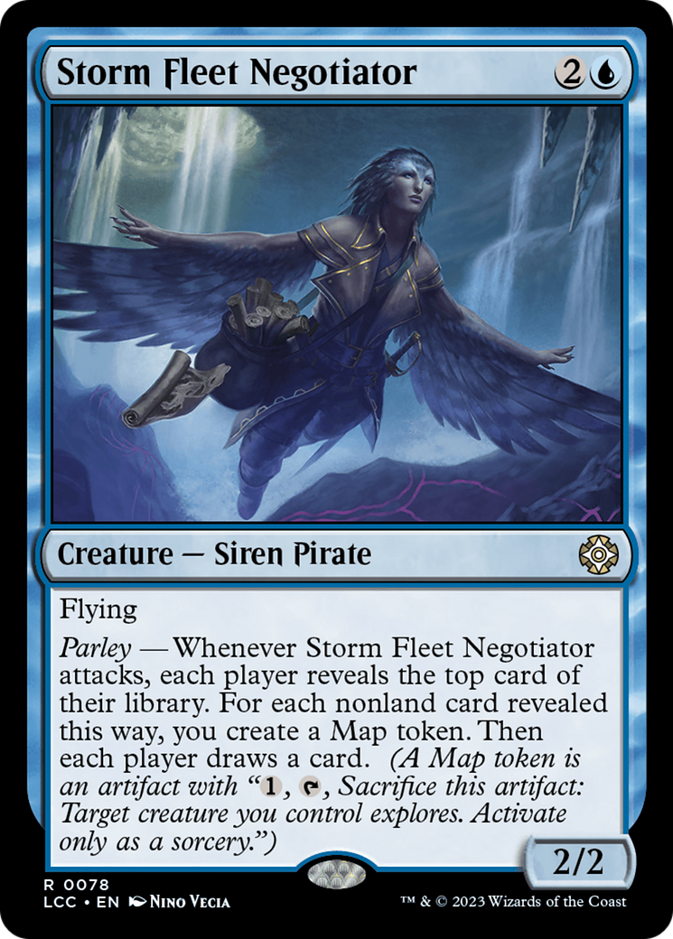 Storm Fleet Negotiator (LCC-078) [The Lost Caverns of Ixalan Commander]